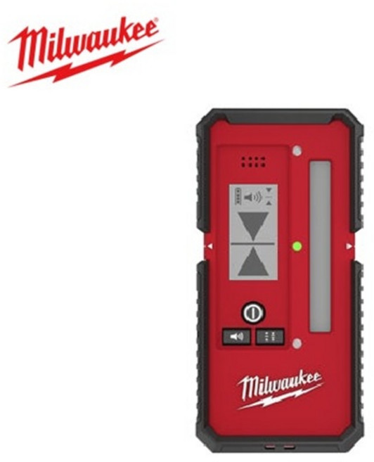 밀워키 레이저레벨수광기 LLD50 최대50M 그린레이저 자동거리측정기, 1개