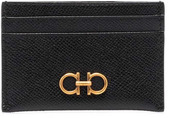 페라가모 간치니 레더 카드홀더