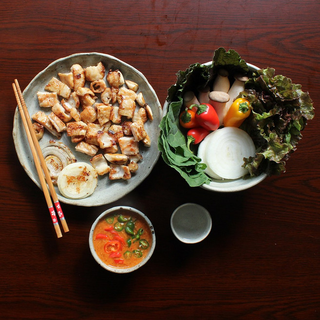 캠핑음식 대구 돼지 막창 400g 곱이꽉찬 부산물 구이 생 냉동 소막창 불막창 무뼈닭발 껍데기, 01 생막창500g(소스포함), 1개