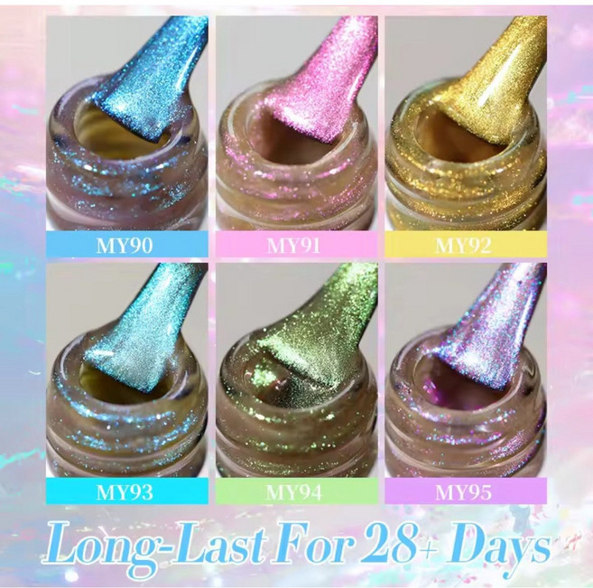 BORN PRETTY 본프리티 오로라 캣자석젤 MY95 젤네일 10ml, 1