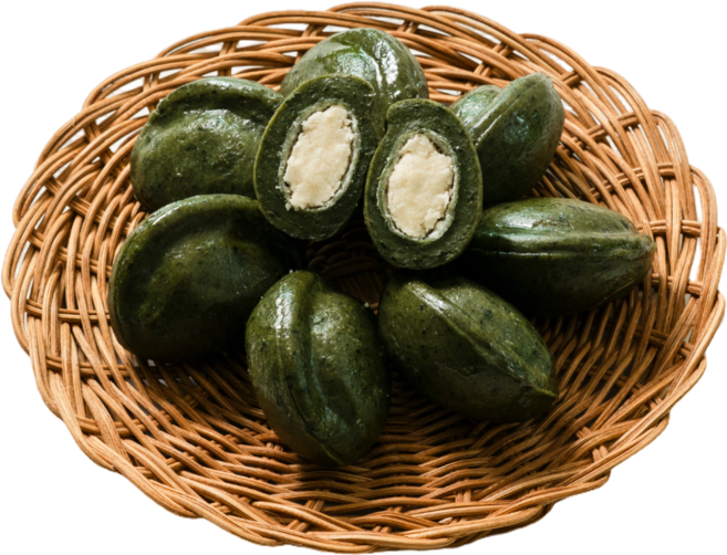 영광군 천년마을 무설탕 모시알송편 (개별포장) 스테비아로 만들어 건강한 떡, 100개, 50g