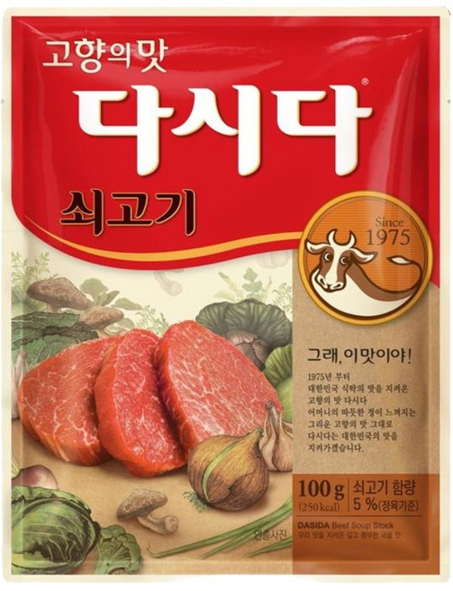 CJ제일제당 쇠고기 다시다, 100g, 13개