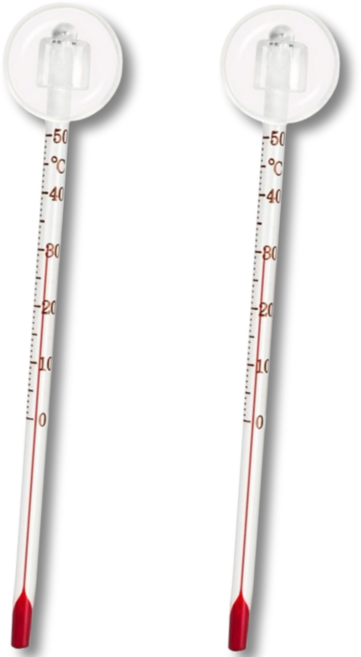 1+1 어항 온도계 흡착형 수조온도계 수온계, 1세트