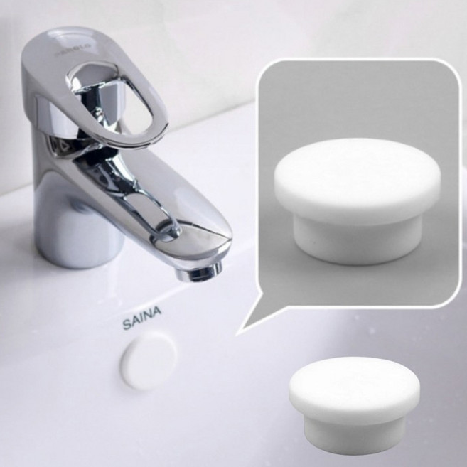 깔끔조아 악취방지 오버플로우캡 세면대 해충마개, 1p, 2개