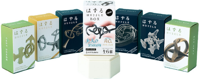 하나야마 캐스트퍼즐 미니 6종set 하즈루 HUZZLE