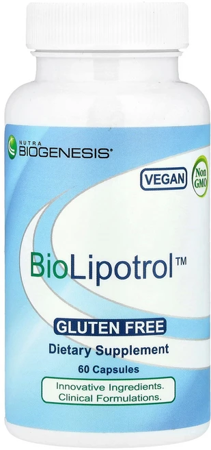 뉴트라 바이오제네시스 Nutra BioGenesis BioLipotrol™ 캡슐 60정122797원산지:기타, 60정, 1개 - 쿠팡