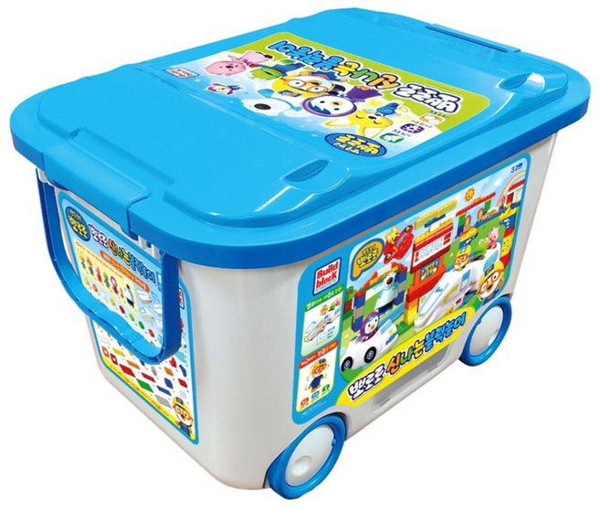 뽀로로 신나는 블럭놀이 세트, 1개