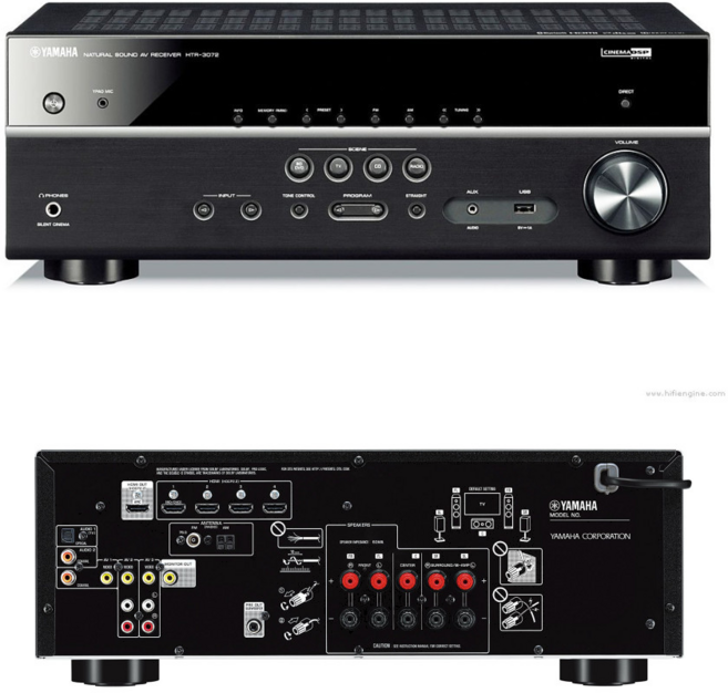 정품-야마하-YAMAHA AV리시버 블루투스 5.1채널 USB 4K-울트라-HD-지원 HDR 돌비비전 HDMI 옵티컬-광단자 -O1