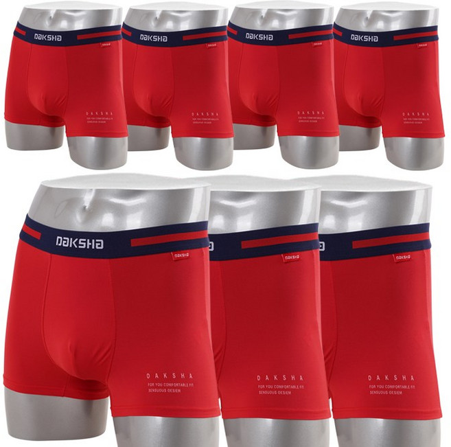 지시프 남성용 컴포터블 데일리 드로즈팬티 7p