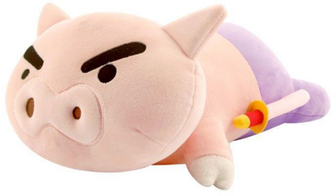 귀여운 짱구 바디 말랑말랑 부드러운 모찌쿠션 부리부리 대마왕 2종