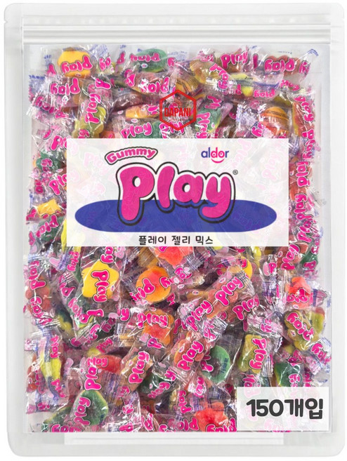 다파니 플레이젤리 씨 애니멀 곰젤리 대용량 150개입, 1개