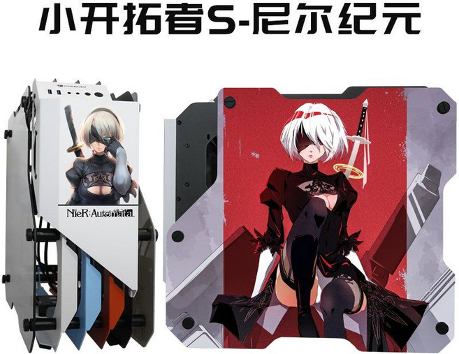 PC 케이스 ATX 미들 표준형 애니 캐릭터 본체 게이밍, G.(ATX 미들타워 52x22x47Cm), 공식 표준 구성