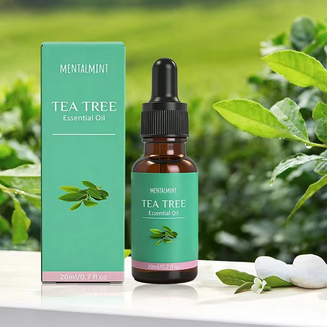 멘탈민트 유기농 티트리 에센셜 오일 20mL, 2개 - 쿠팡