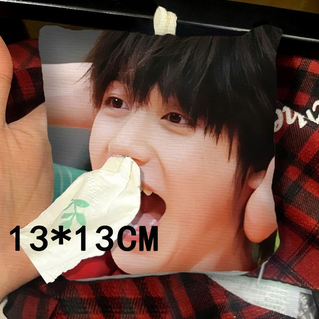 TF四代物料掛件 抽象搞怪搞笑便攜抽紙袋, 1個, CX1127魏子宸+五套配套抽紙選項