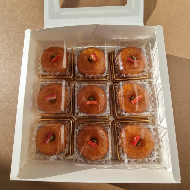 [윤영실레시피]개성주악 9구 한과 택배, 35g, 1개