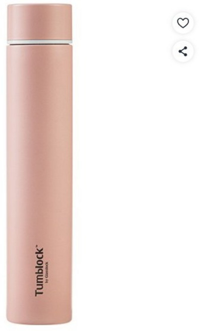 텀블락 슬림 텀블러, 블러썸, 220ml, 1개