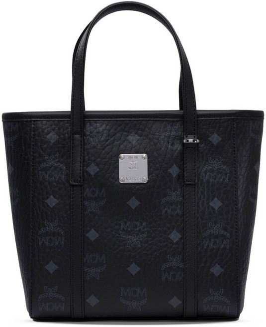 MCM 레더 토트 백