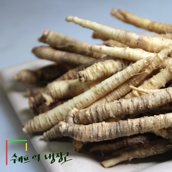 2kg 수입더덕[소] 세척더덕 중국산더덕 껍질더덕 피더덕, 1개