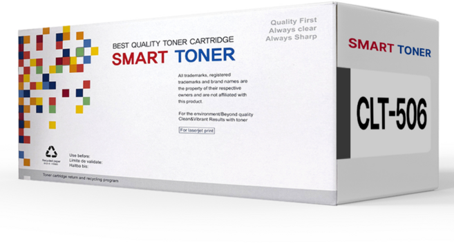 CLT-K506L 재생 토너 대용량 CLP-680 680DW 680ND CLX-6260 6260FD 6260FR 6260FW 6260ND 호환, 1개, CLT-K506L 검정