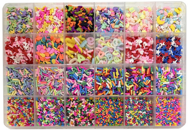 만들기용 모형스프링클 파츠장식 공예재료 음식토핑재료 데코장식 DIY, 1개, 혼합