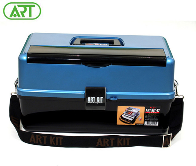아트키트 AK47 고급형 다용도 수납함/화구박스, 블루