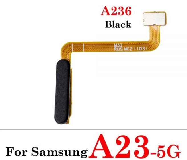 하이 퀄리티 전원 스위치 ON OFF 단추 사이드 키 플렉스 케이블 삼성 갤럭시 A12 A125 M12S M127 A13 A135F A136B A22 A23 용, [08] A23 5G Black, 1개