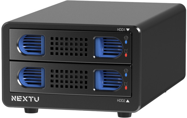 922U3 DAS USB3.0 5Gbps HDD SSD 2베이 데이터 스토리지 최대 44TB 하드 지원