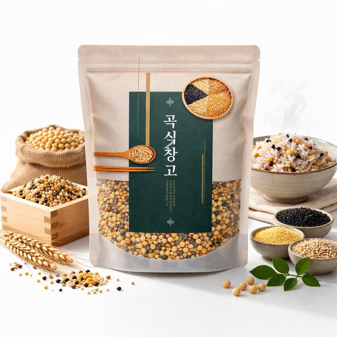 혼합 렌틸콩 믹스 잡곡 단백질 렌틸콩 샐러드용 다이어트 잡곡밥 건강곡물, 1개, 1kg