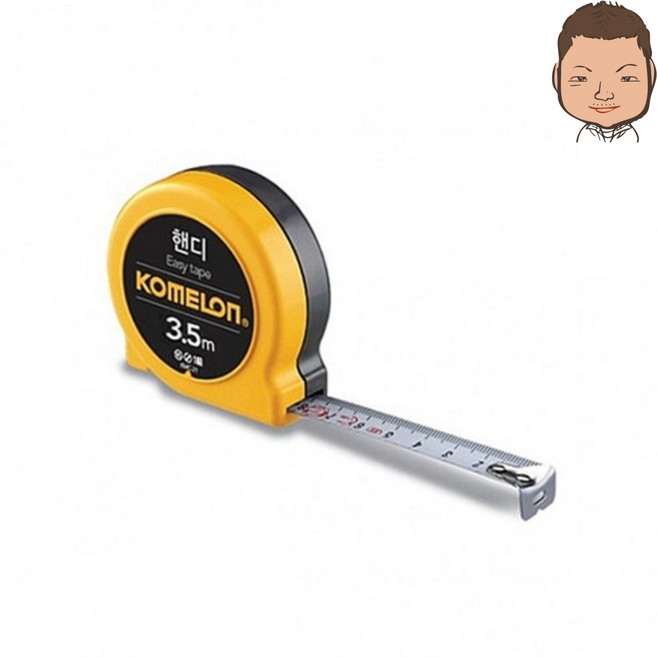 코메론 핸디 줄자 3.5m x 16mm KMC-21, 3개