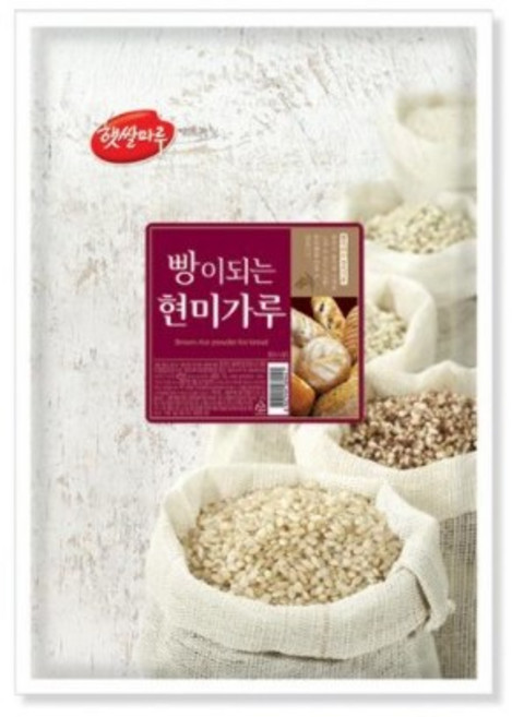 빵이되는 현미가루 3KG, 1개