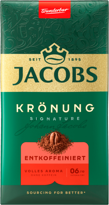 Jacobs 야콥스 필터 커피 크뢰눙 디카페인, 500g, 1개