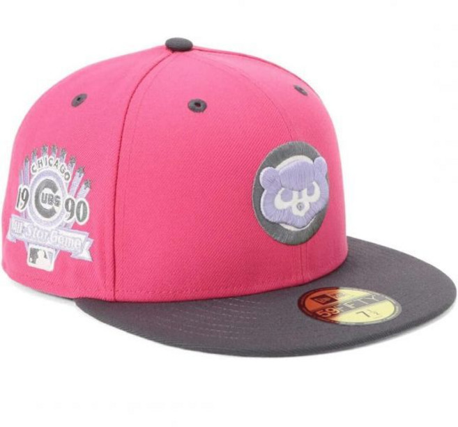 뉴에라(new era) 캡 59FIFTY NY 뉴욕 양키스 ONSPOTZ 별주 NER36C4738 59 Fifty Beetroot 퍼플 다크 그래파이트 사이드 패치 멜프, 60.5 cm, CUB 퍼플/그래파이트