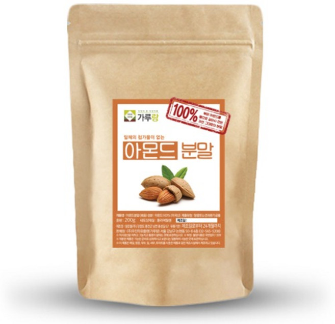 가루랑 가루랑v 100% 아몬드분말(볶음) 선식 1kg, 1개