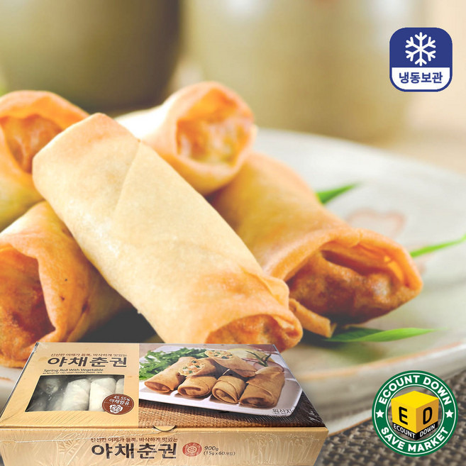 야채춘권 (15g x 60개입), 900g, 1개