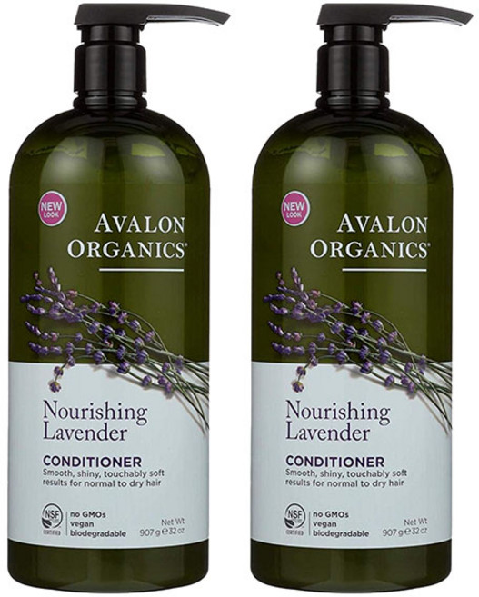 아발론오가닉스 영양 라벤더 컨디셔너, 2개