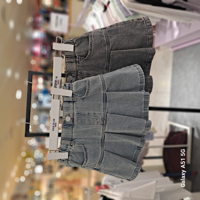 [폴햄키즈] 여유로운핏과A라인으로떨어지는 데님스커트