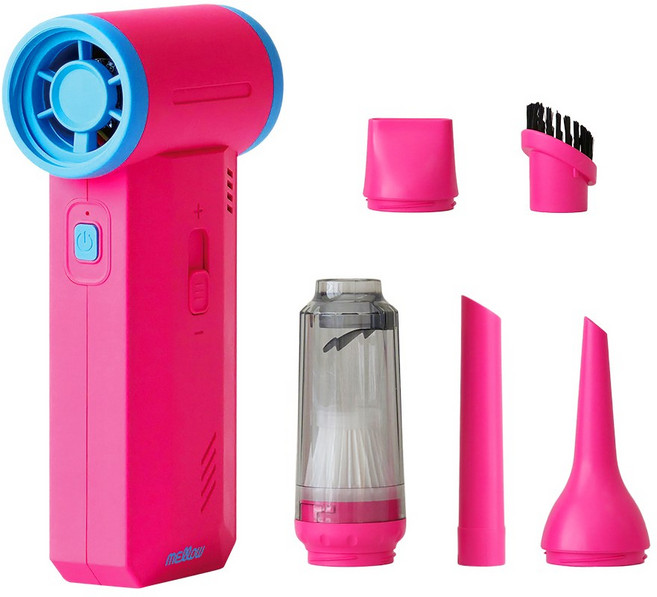 데코아르 멜로우 파워윈드 에어건 프로 130000RPM 핑크, 1세트