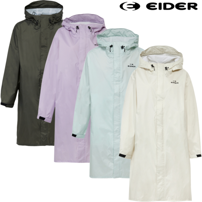 [정상가: 179 000원] 아이더 남여공용 우비 70D 나일론 레인코트 방수 고급 우의 장마 폭우 폭설 작업복