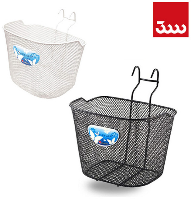 삼천리 걸이식 바구니 후면걸이식 소/중/대, 대형, 블랙, 1개