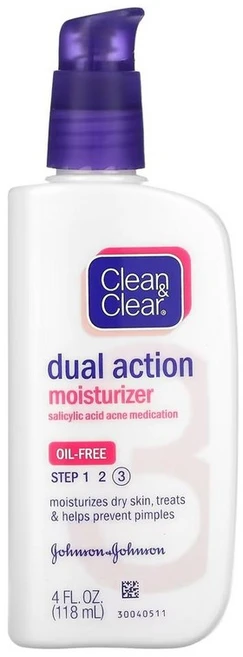 클린 앤 클리어 듀얼 액션 필수 모이스쳐라이져, 100ml, 1개 - 쿠팡