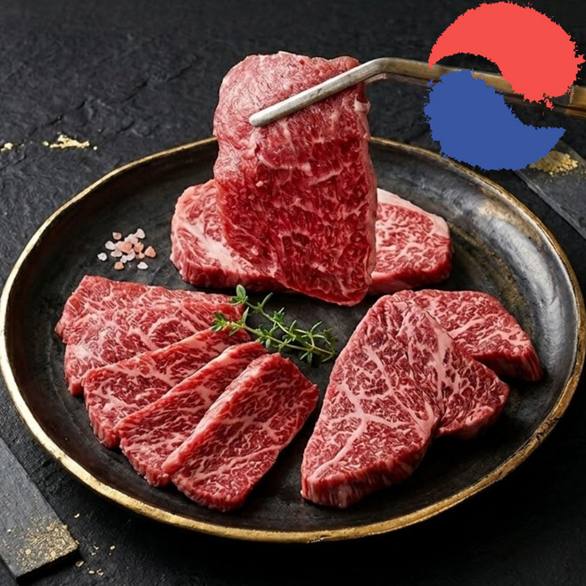 투쁠한우 소고기 설깃살 보섭살 삼각살 투플 구이용 선물세트, 설깃살 1팩+삼각살 1팩 (총 400g)