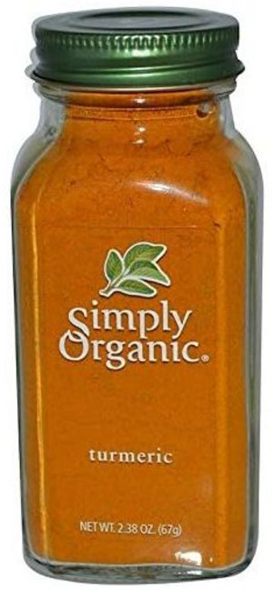 Simply Organic 심플리 오가닉 (강황) 일본 출고 향신료, 67g, 1개