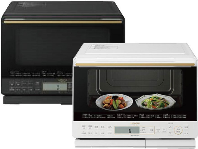 HITACHI 日立 31L 全能料理 過熱水蒸氣烘烤微波爐 MRO-S800AT, 珍珠白(W)