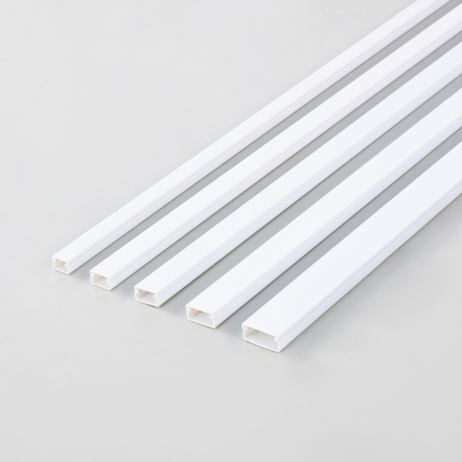 런던라이팅 전선정리 쫄대 사각몰드 1호, 1개, 백색