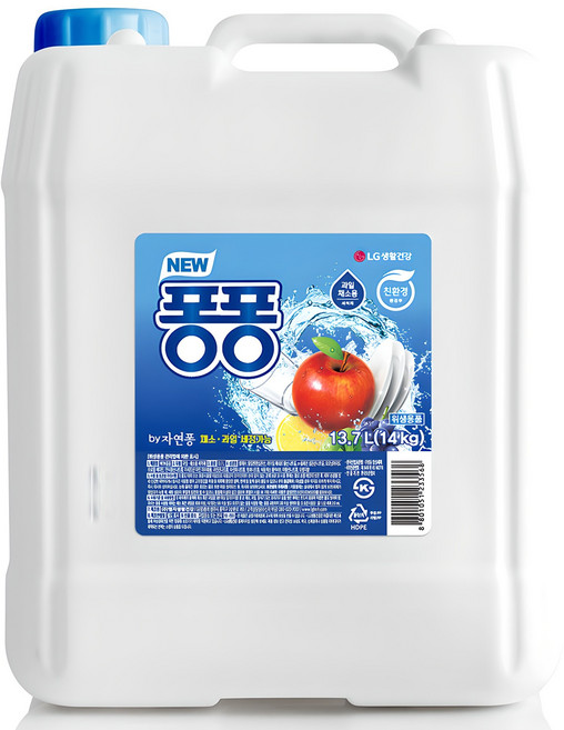 퐁퐁 뉴 주방세제, 13.7L, 1개