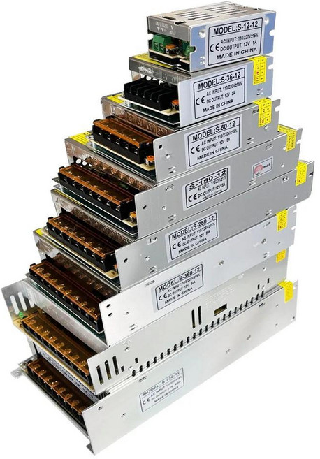 LED 스트립 전원 공급 어댑터 AC-DC 변압기 스위칭 전원 공급 장치 SMPS 100-240V 5V 12V 24V 36V 1, 61) 12V - 70A - 110V, 1개