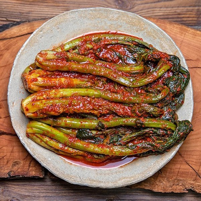 8위 - (HACCP인증) 매콤 알싸한 여수 돌산 갓김치 1kg 2kg 3kg, 1개