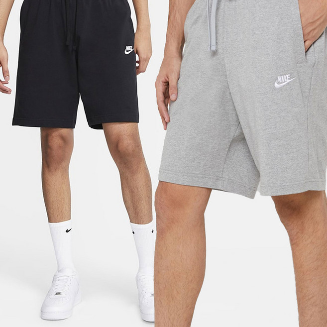 나이키 NSW 클럽 쇼츠 저지 반바지 팬츠 남자 남성 숏반바지 트레이닝 숏팬츠 스우시 BV2772
