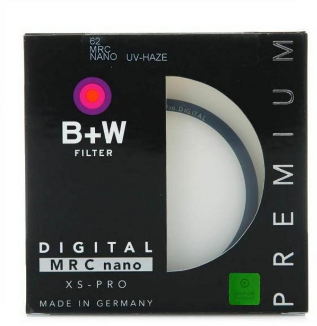 B+W 49_52_55_58_62_67_72_77_82mm UV 필터 XS PRO MRC 나노 UV 헤이즈 보호 BW Nikon Canon Sony SLR 카메라 렌즈 용, 보여진 바와 같이, 49mm, 1개