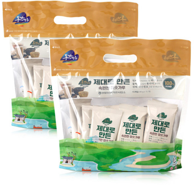 [영월농협 직송] 제대로만든 10곡 속편한 미숫가루 스틱형, 40g, 30개